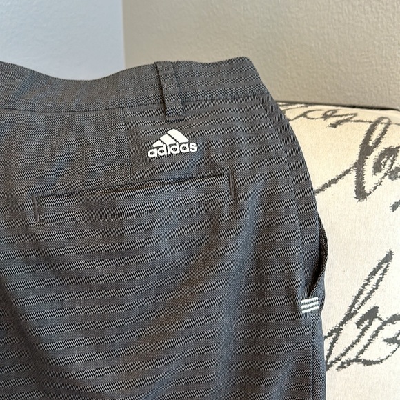 MEN’S ADIDAS GOLF Ultimate365 Herringbone Woven Shorts Size 34 - Picture 8 of 9